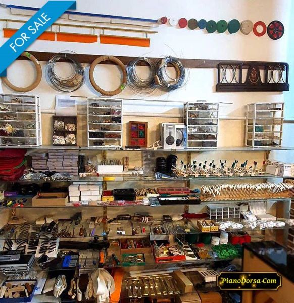 قطعات و لوازم یدکی پیانوهای آکوستیک گرند و دیواری و پیانوهای دیجیتال