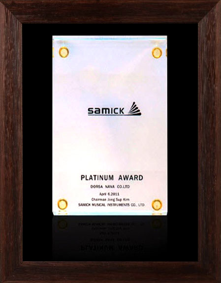 Samick Platinum Award
