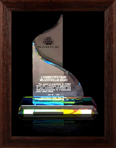 Second Consecutive Year Million Dollar Award