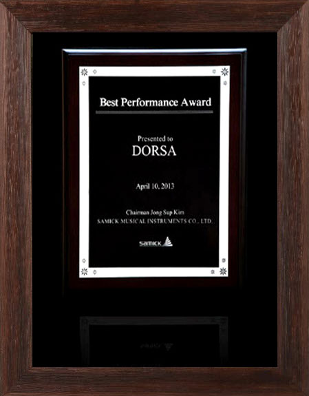  Samick Best Performance Award
