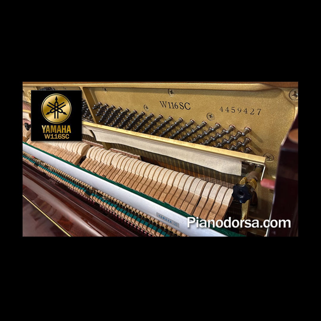پیانو یاماها مدل Yamaha W116SC Upright Piano