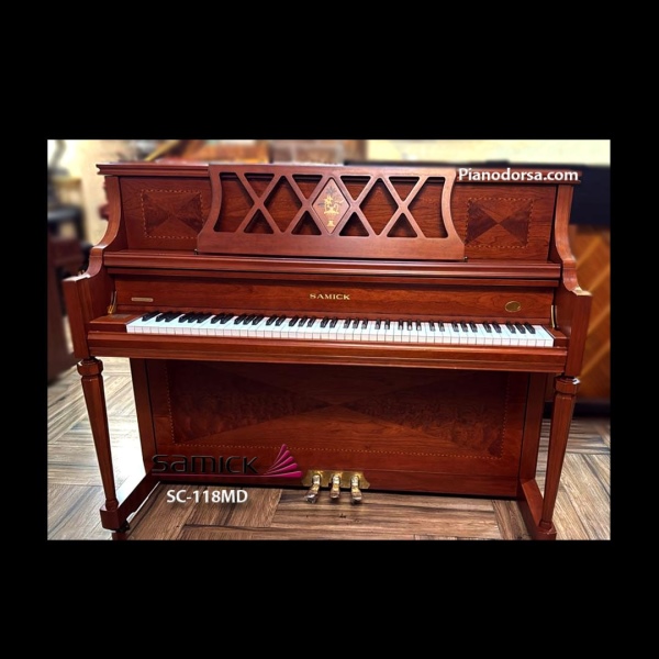 پیانو سمیک مدل Samick SC-118MD upright piano