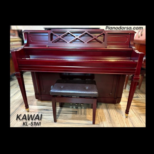 پیانو آکوستیک کاوایی مدل KAWAI KL-51WI Upright Piano