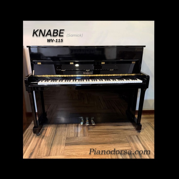 پیانو آکوستیک Wm. Knabe Co WV-115 (Samick)