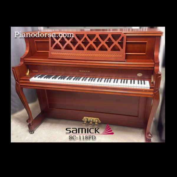 پیانو سمیک مدل Samick SC-118FD upright piano
